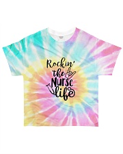 Rockin' the Nurse Life All-over T-Shirt front