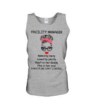 Facility Manager Unisex Tank tile