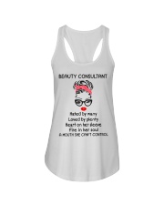 Beauty Consultant Ladies Flowy Tank tile