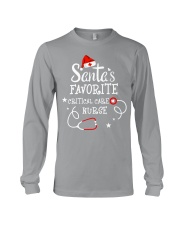 Santa's favorite Critical Care Nurse Long Sleeve Tee tile