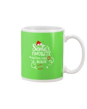 Santa's favorite Critical Care Nurse Mug tile