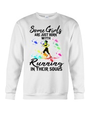 Running Girl Crewneck Sweatshirt tile
