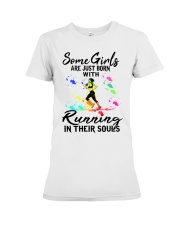 Running Girl Premium Fit Ladies Tee tile