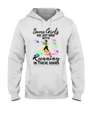 Running Girl Hooded Sweatshirt tile