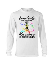 Running Girl Long Sleeve Tee tile