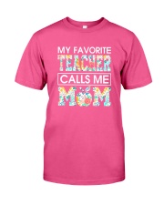 TEACHER MOTHER Classic T-Shirt front