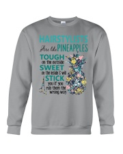 Hairstylists are like pineapples Crewneck Sweatshirt tile