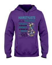 Hairstylists are like pineapples Hooded Sweatshirt tile