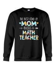 Math Teacher mom Crewneck Sweatshirt tile