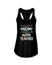 Math Teacher mom Ladies Flowy Tank tile