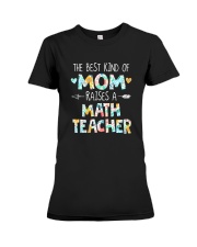 Math Teacher mom Premium Fit Ladies Tee tile
