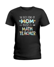 Math Teacher mom Ladies T-Shirt tile