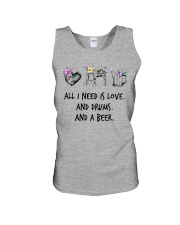 Drums and Beer Unisex Tank tile