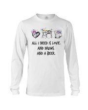 Drums and Beer Long Sleeve Tee tile
