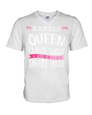 Kansas V-Neck T-Shirt tile
