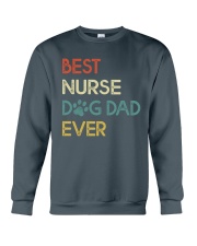 Best Nurse Dog Dad Ever Crewneck Sweatshirt tile