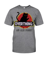 Cat overthinking Classic T-Shirt front