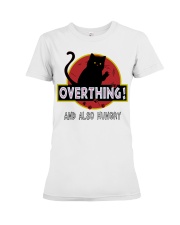 Cat overthinking Premium Fit Ladies Tee tile