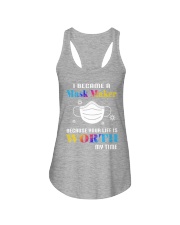I became a mask maker Ladies Flowy Tank tile