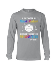 I became a mask maker Long Sleeve Tee tile