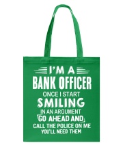 Bank Officer Tote Bag tile