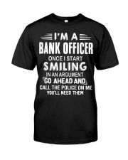Bank Officer Classic T-Shirt front