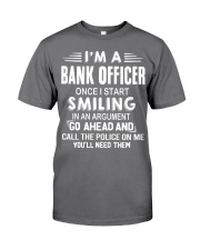 Bank Officer Premium Fit Mens Tee tile