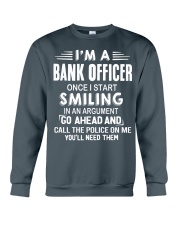 Bank Officer Crewneck Sweatshirt tile
