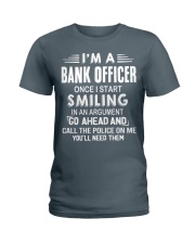 Bank Officer Ladies T-Shirt tile