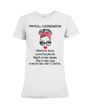 Payroll Coordinator Premium Fit Ladies Tee tile
