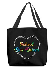 School Bus Driver All-Over Tote tile
