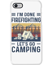 Firefighting Camping Phone Case tile