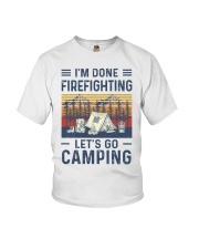 Firefighting Camping Youth T-Shirt tile