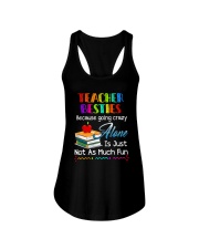 TEACHER Ladies Flowy Tank tile