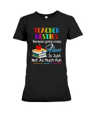 TEACHER Premium Fit Ladies Tee tile