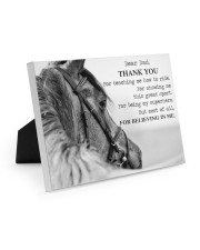 Thank you dad Easel-Back Gallery Wrapped Canvas tile