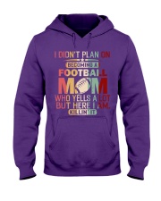 Football Mom Hooded Sweatshirt tile