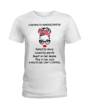 Contracts Administrator Ladies T-Shirt front