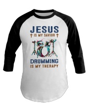 Drum Baseball Tee tile