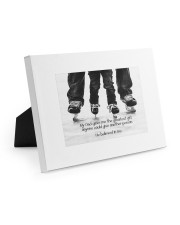 Thank you dad - Hockey Easel-Back Gallery Wrapped Canvas tile