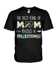 Phlebotomist V-Neck T-Shirt tile
