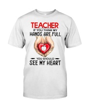Teacher Premium Fit Mens Tee tile