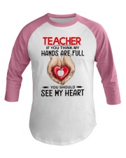 Teacher Baseball Tee tile