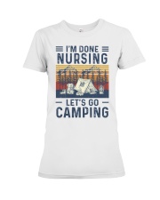 Nursing Camping Premium Fit Ladies Tee tile