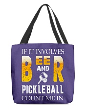 Pickleball All-Over Tote tile
