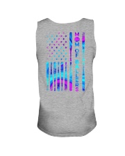 SOFTBALL MOM - AMERICAN FLAG Unisex Tank tile