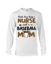 baseball mom Long Sleeve Tee tile