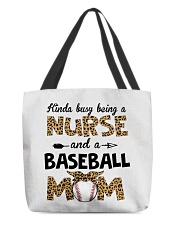 baseball mom All-Over Tote tile