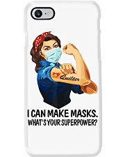 Quilter-I can make masks Phone Case tile