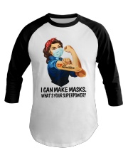 Quilter-I can make masks Baseball Tee tile